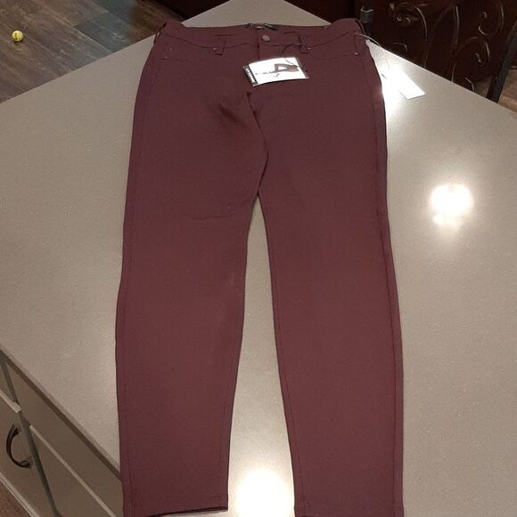 Liverpool Jacqueline Dark Purple Legging Skinny Pants - Picture 1 of 13